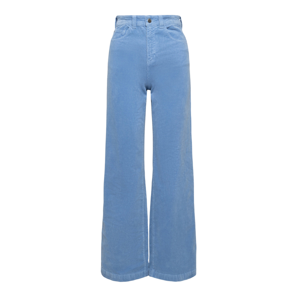 Light blue velvet trousers Emporio Armani | Ratti Boutique