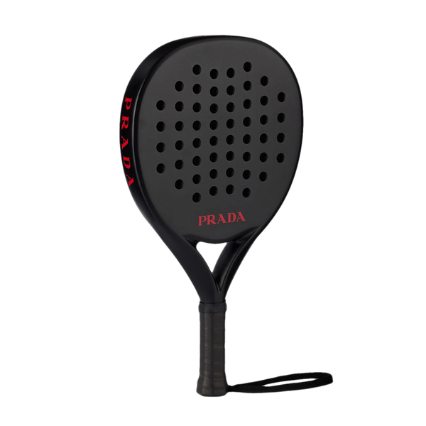 Black padel racket Prada | Ratti Boutique