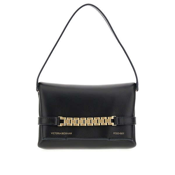 Nappa leather 'Chain' pouch with strap Victoria Beckham | Ratti Boutique