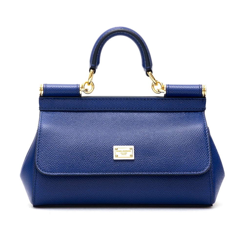 Bowling bags Dolce & Gabbana - Sicily Love medium light blue bag -  BB6002AS50581600
