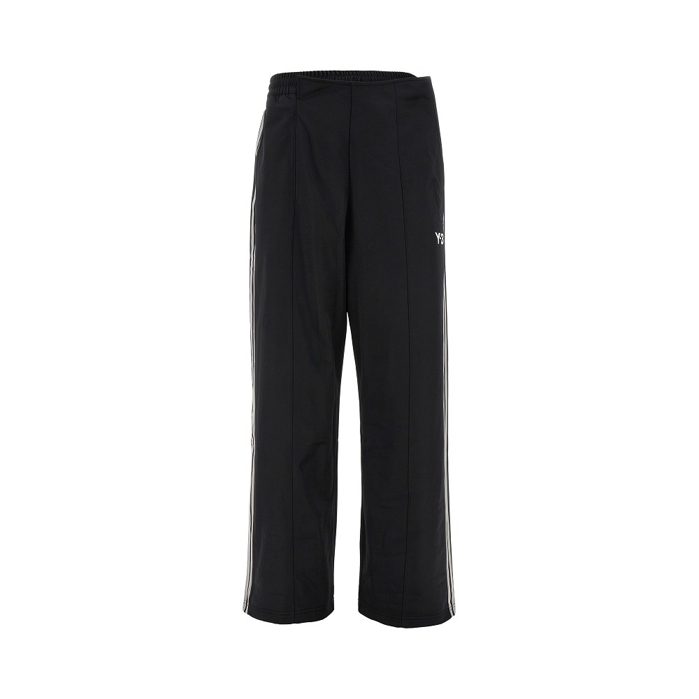 Pants and jeans Y-3 Firebird Wide-Leg Track Pants Black/ Core White