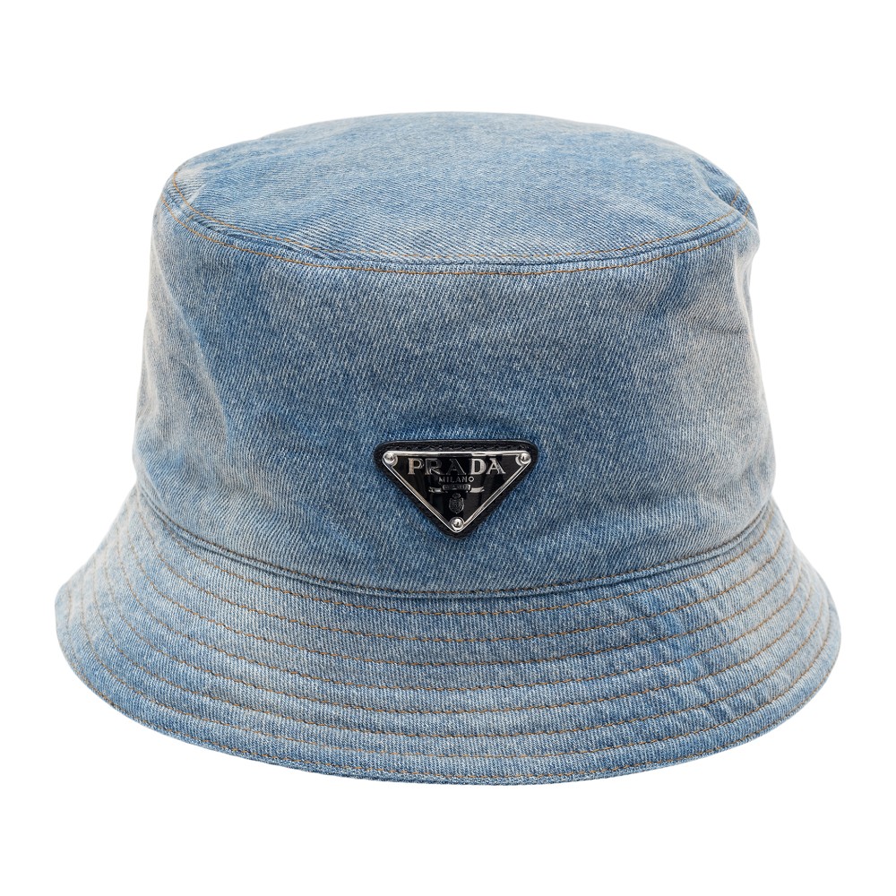 Denim bucket hat Prada | Ratti Boutique