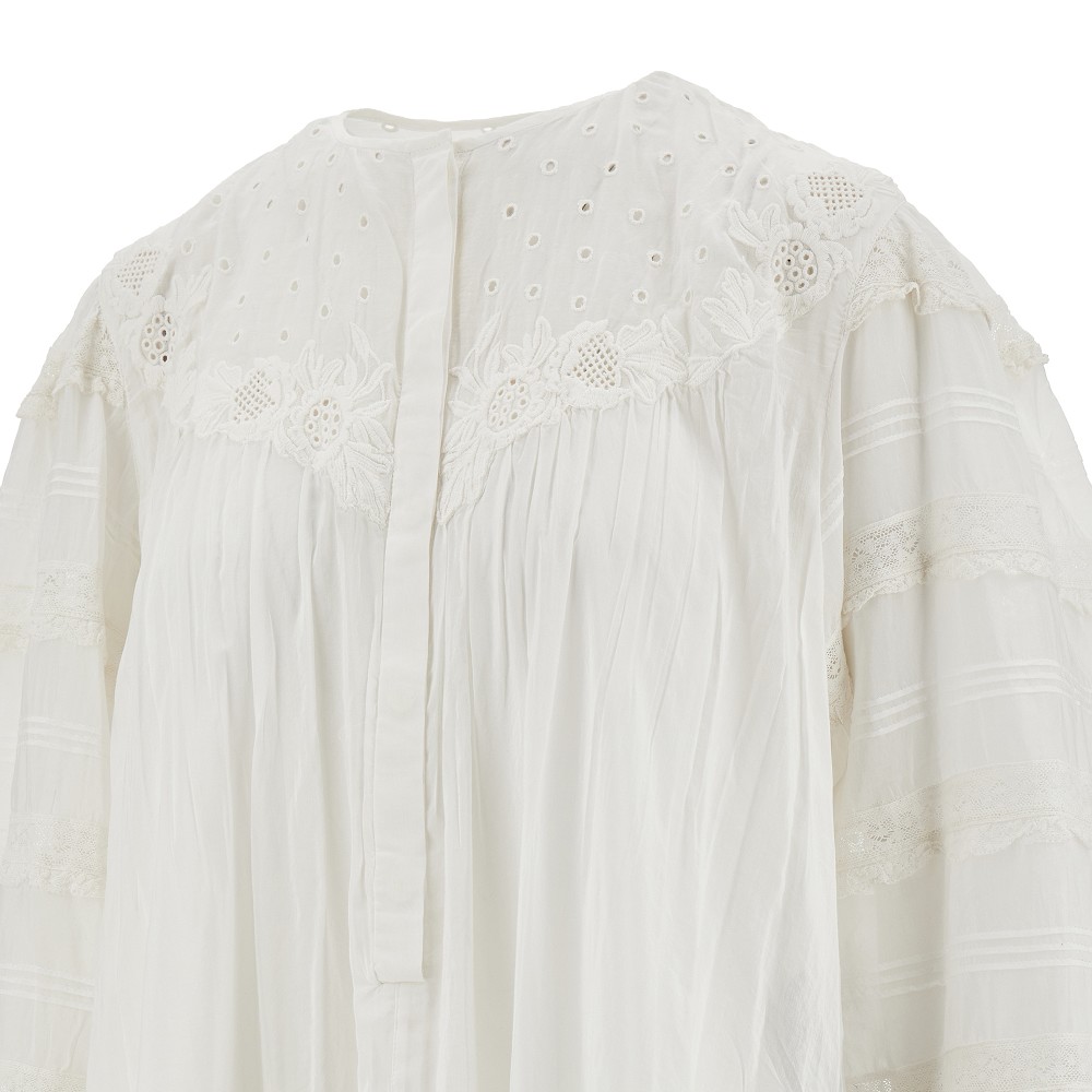 Isabel Marant White Gyliane Minidress